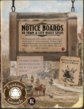 Notice Board: 50 Quests DMG Product Image