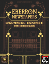 Eberron Newspapers Part 1 DMG Product Image