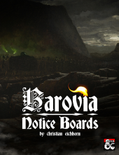 Barovia Notice Boards DMsGuild Product Image